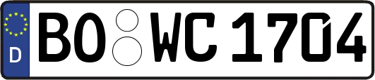 BO-WC1704