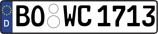 BO-WC1713