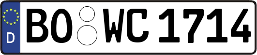 BO-WC1714