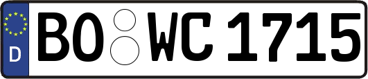 BO-WC1715