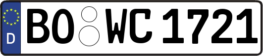 BO-WC1721