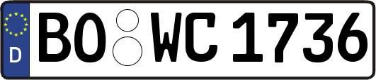 BO-WC1736