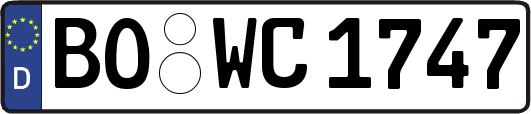 BO-WC1747