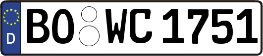 BO-WC1751