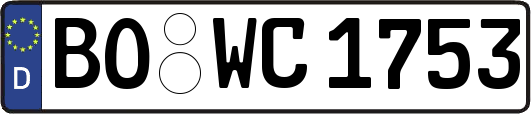 BO-WC1753