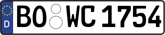 BO-WC1754