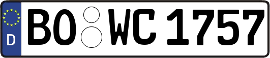 BO-WC1757