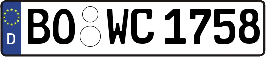 BO-WC1758
