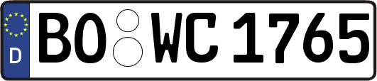 BO-WC1765