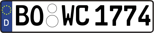 BO-WC1774