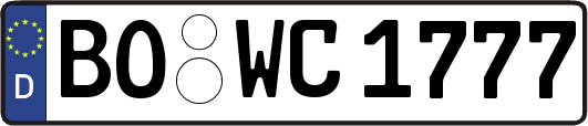 BO-WC1777