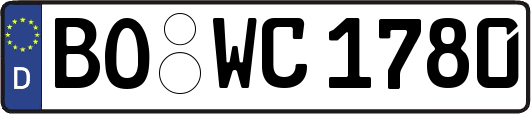 BO-WC1780