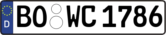 BO-WC1786