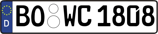 BO-WC1808