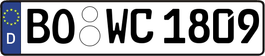 BO-WC1809