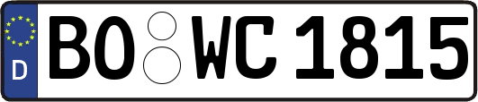 BO-WC1815