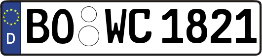 BO-WC1821