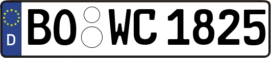 BO-WC1825