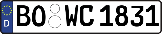 BO-WC1831