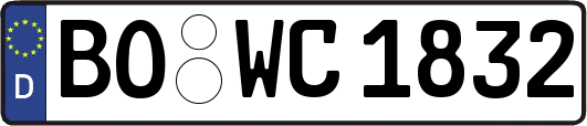BO-WC1832