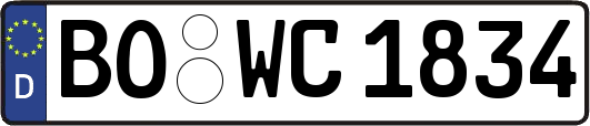 BO-WC1834