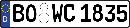 BO-WC1835