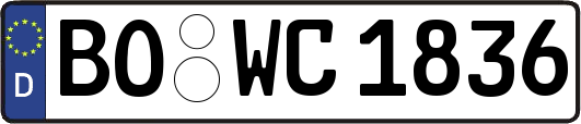BO-WC1836