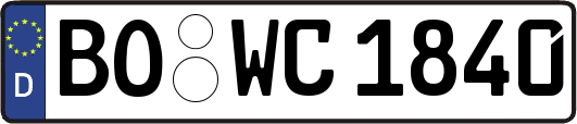 BO-WC1840