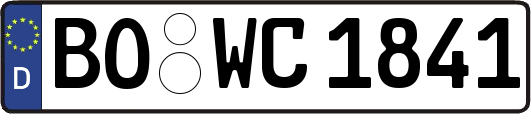 BO-WC1841