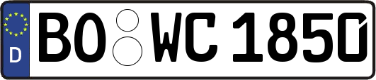 BO-WC1850