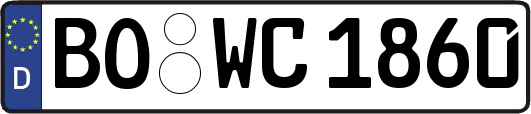 BO-WC1860
