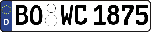 BO-WC1875