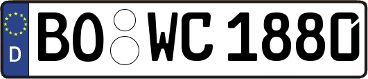 BO-WC1880