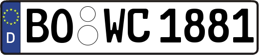 BO-WC1881