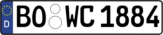 BO-WC1884