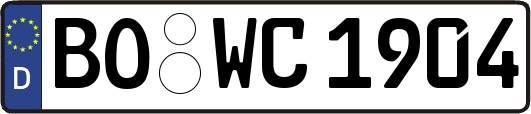 BO-WC1904