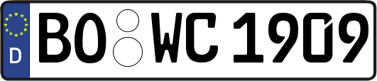 BO-WC1909