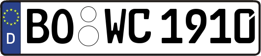 BO-WC1910