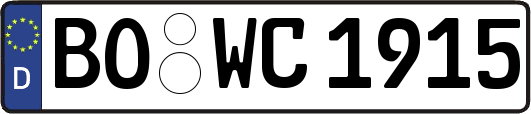 BO-WC1915