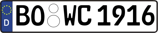 BO-WC1916