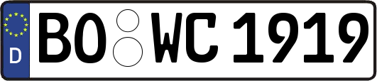 BO-WC1919