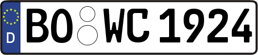BO-WC1924