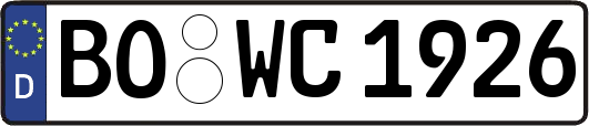 BO-WC1926