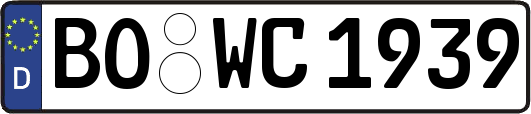 BO-WC1939