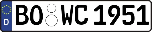 BO-WC1951