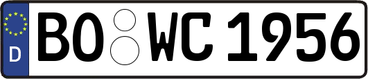 BO-WC1956