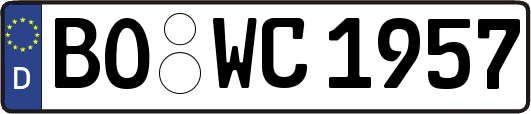 BO-WC1957