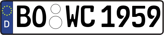BO-WC1959