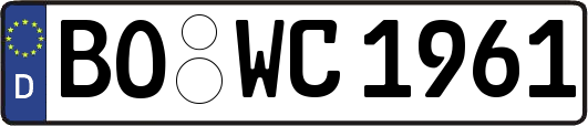BO-WC1961