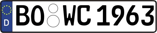 BO-WC1963